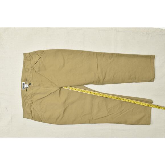 Duluth Trading Co. Men's Flex Fire Hose HD Pants Size 42x32 Khaki Lined Pants - Picture 3 of 8